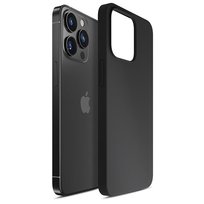 Etui silikonowe na Apple iPhone 13 Pro Max - 3mk HARDY® Mellow Case™ Black 3MK