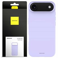 Etui silikonowe Spacecase do iPhone 17 Air fioletowe Spacecase