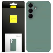 Etui silikonowe Spacecase do Samsung Galaxy S25 FE zielone Spacecase