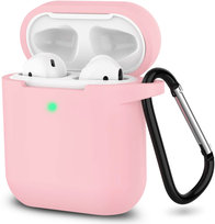 Etui silikonowe Vanfone do Apple AirPods 1/2, różowe