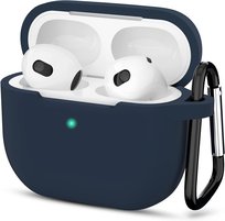 Etui silikonowe Vanfone do Apple AirPods 3, granatowe