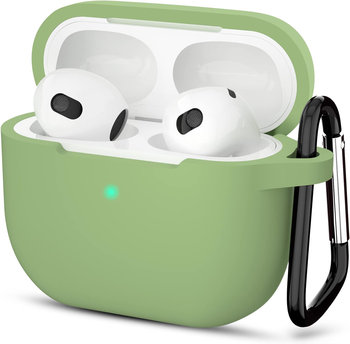 Etui silikonowe Vanfone do Apple AirPods 3, pistacjowy - Vanfone