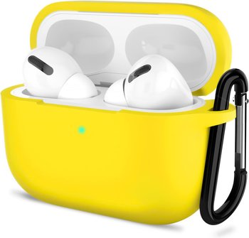 Etui silikonowe Vanfone do Apple AirPods Pro 1/2, żółte - Vanfone