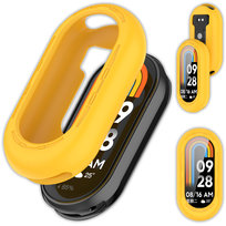 Etui silikonowe Vanfone do Xiaomi Mi Smart Band 8/9, żółty
