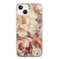 Etui silikonowe z nadrukiem Apple iPhone 15 Bukiet kwiatów