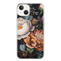 Etui silikonowe z nadrukiem Apple iPhone 15 Piwonie III Apple