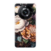 Etui silikonowe z nadrukiem Realme 11 PRO 5G Piwonie III