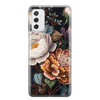 Etui silikonowe z nadrukiem Samsung Galaxy A54 5G Piwonie III