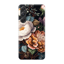 Etui silikonowe z nadrukiem Samsung Galaxy A55 5G Piwonie III