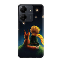 Etui silikonowe z nadrukiem Xiaomi Redmi 13C Mały książe i lisek