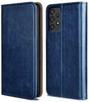 Etui SKÓRZANE do Samsung Galaxy A33 5G CASE SZKŁO - producent niezdefiniowany