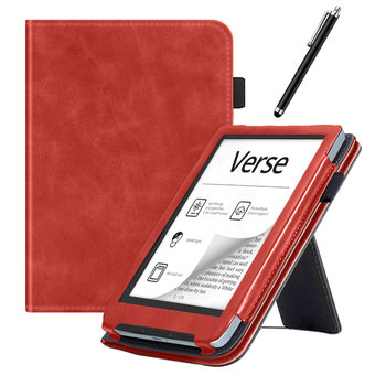 Etui Skórzane Grafika do PocketBook Verse Pb 629 / Verse Pro / GoBook 2.0 - brak danych