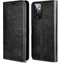 ETUI SKÓRZANE MAGNETYCZNE DO SAMSUNG M52 5G +SZKŁO