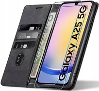 ETUI SKÓRZANE MAGNETYCZNE SHEEP SKIN DO SAMSUNG A25 5G + 2x SZKŁO