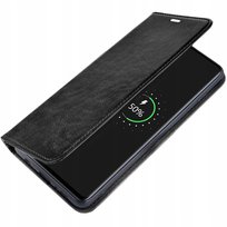 ETUI SKÓRZANE NA MAGNES DO OPPO A73 +SZKŁO