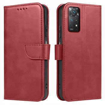 Etui Skórzane + Szkło do Xiaomi Redmi Note 11 Pro - Krainagsm