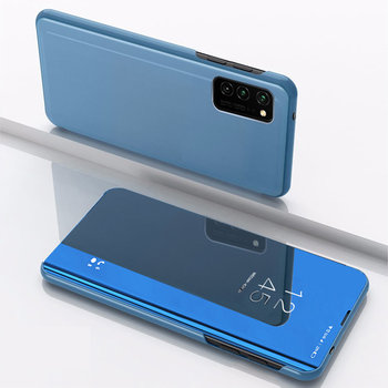 Etui Smart Clear View do Samsung Galaxy A53 5G, niebieskie - TelForceOne