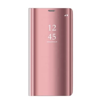 Etui Smart Clear View do Samsung Galaxy A54 różowe - Inny producent