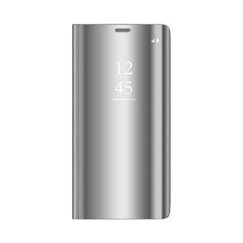 Etui Smart Clear View do Samsung Galaxy A55 5G srebrne - Inny producent