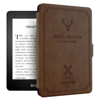 Etui Smart Motto do Kindle Paperwhite 6/ Colorsoft/ Signature Edition- coffee - Strado