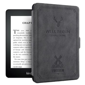 Etui Smart Motto do Kindle Paperwhite 6/ Colorsoft/ Signature Edition- grey - Strado
