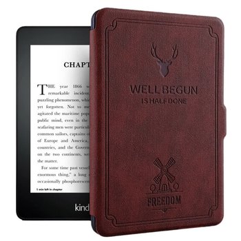Etui Smart Motto do Kindle Paperwhite 6/ Colorsoft/ Signature Edition- wine RED - Strado