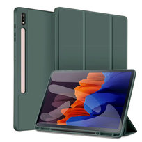 Etui Smart z uchwytem na rysik do Samsung Galaxy Tab S9 FE/S9/S10 FE - Zielone