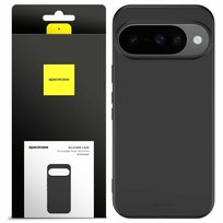 Etui Spacecase Silicone Case do Google Pixel 10 Pro czarne Spacecase