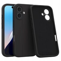 Etui Spacecase Silicone Mag do iPhone 16 black Spacecase
