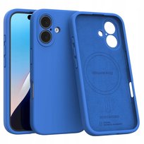 Etui Spacecase Silicone Mag do iPhone 16 blue Spacecase