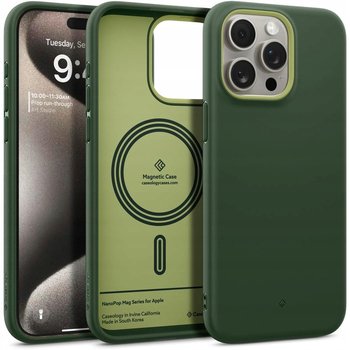 Etui Spigen Caseology Nano Pop Mag do MagSafe do iPhone 15 Pro Max, zielone - Spigen
