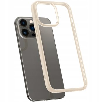 Etui Spigen Crystal Hybrid do iPhone 14 Pro Max, przezroczysto-beżowe - Spigen