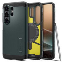 Etui Spigen do Galaxy S26 Ultra MAGSAFE Tough Armor Oryginalny Zielony Case Spigen
