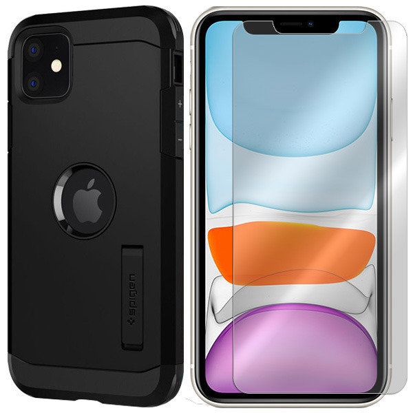 ETUI SPIGEN TOUGH ARMOR XP DO IPHONE 11 + SZKŁO 9H Spigen Sklep