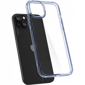 Etui Spigen Ultra Hybrid do iPhone 15, przezroczysto-niebieskie - Spigen