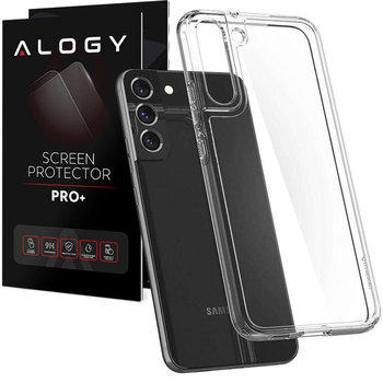 Etui Spigen Ultra Hybrid do Samsung Galaxy S22 Crystal Clear + Szkło - Spigen