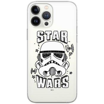 Etui Star Wars dedykowane do Iphone 12 Mini, wzór: Szturmowiec 013 Etui częściowo przeźroczyste, oryginalne i oficjalnie licencjonowane - Star Wars