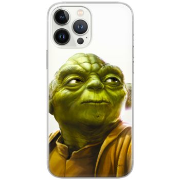 Etui Star Wars dedykowane do Iphone 12 Mini, wzór: Yoda 006 Etui częściowo przeźroczyste, oryginalne i oficjalnie licencjonowane - Star Wars