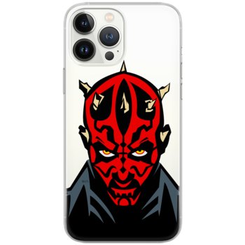 Etui Star Wars dedykowane do Iphone 13 PRO, wzór: Darth Maul 004 Etui częściowo przeźroczyste, oryginalne i oficjalnie licencjonowane - Star Wars