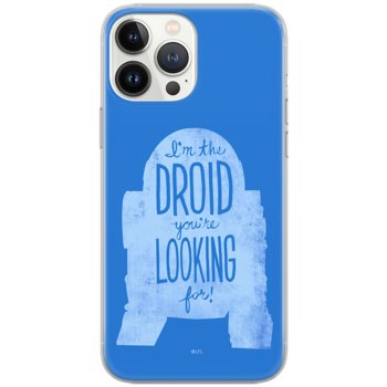 Etui Star Wars dedykowane do Iphone 14 PRO wzór: R2D2 006 oryginalne i oficjalnie licencjonowane - Star Wars