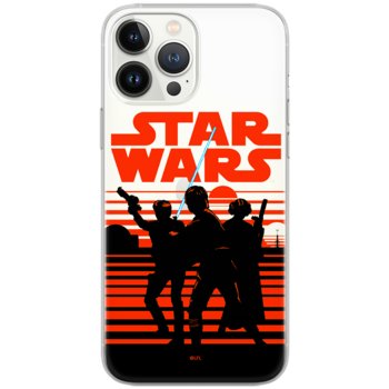 Etui Star Wars dedykowane do Samsung A5 2018 / A8 2018, wzór: Gwiezdne Wojny 026 Etui częściowo przeźroczyste, oryginalne i oficjalnie licencjonowane - Star Wars