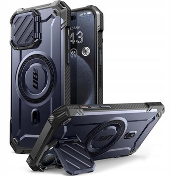 Etui Supcase UB Mag XT z MagSafe do iPhone 15 Pro, granatowe - Supcase
