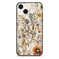 Etui szklane Apple iPhone 13 mini Łąka beż