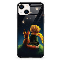 Etui szklane Apple iPhone 15 Plus Mały książe i lisek