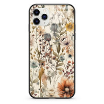 Etui szklane Apple iPhone 15 Pro Łąka beż