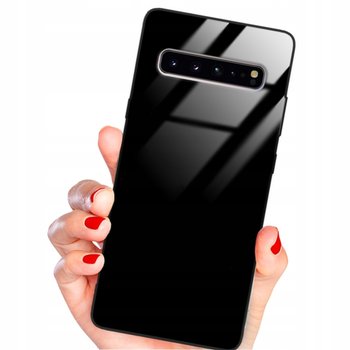 ETUI SZKLANE CZARNE GLASS CASE do SAMSUNG S10 5G - Funnycase