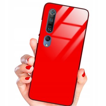 ETUI SZKLANE CZERWONY do XIAOMI Mi 10 PRO Glass - Funnycase