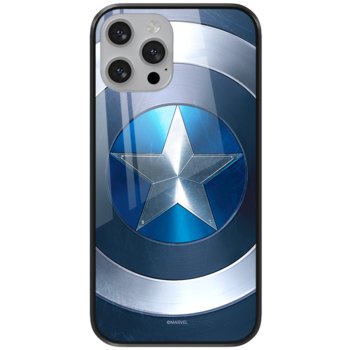 Etui szklane do Apple IPHONE 12 / 12 PRO Marvel: Kapitan Ameryka 027 oryginalne i oficjalnie licencjonowane - ERT Group