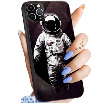 Etui Szklane Do Iphone 11 Pro Max Wzory Księżyc Astronauta Kosmos +Szkło - Apple