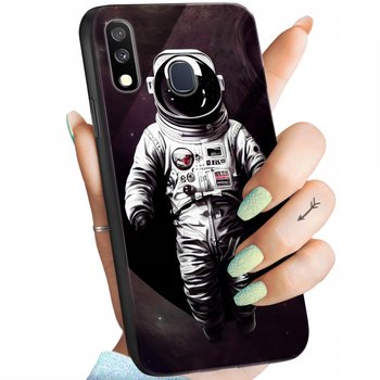 Etui Szklane Do Samsung Galaxy A40 Wzory Księżyc Astronauta Kosmos +Szkło - Samsung Electronics